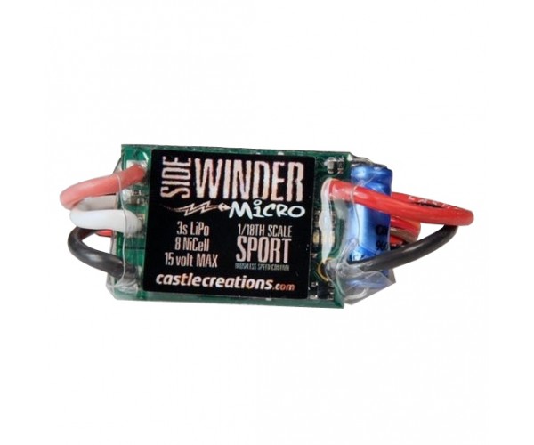 Castle Creations Sidewinder Micro 2-3S with BEC Car